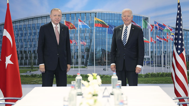 Erdoğan ve Biden, Brüksel'de bir araya gelmişti.