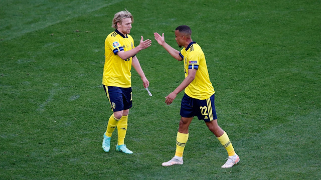 İsveçli futbolcuların gol sevinçleri