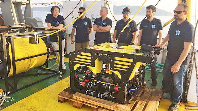 Demre adı verilen deniz altı robotu 200 metre kadar derinliğe inebiliyor.