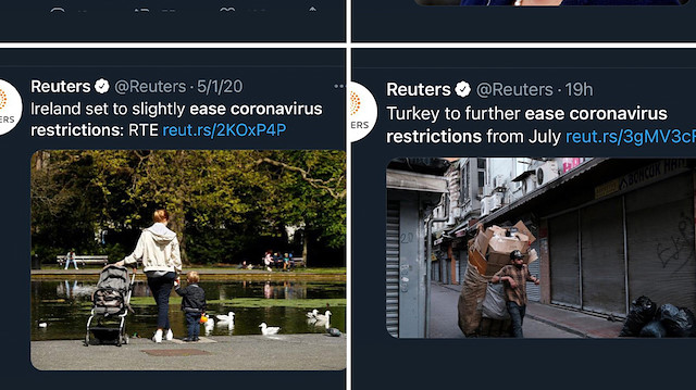 Reuters'tan yeni algı çalışması.
