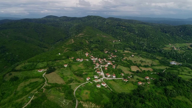 Filyos Limanı’nı içinde bulunduran Sazköy.