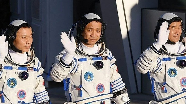 Üç taykonot 17 Haziran'da 3 aylık görev kapsamında uzay istasyonuna gönderilmişti.