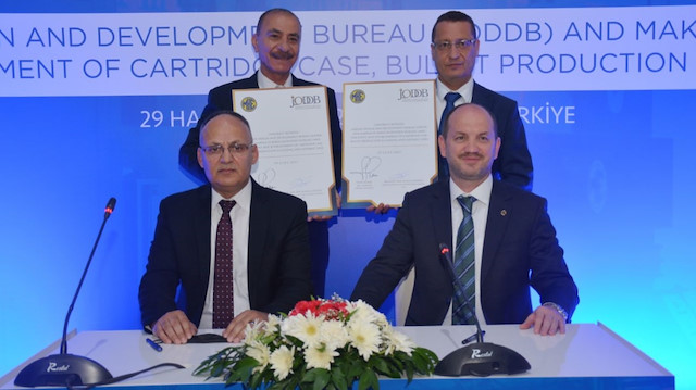 MKE AŞ ile Ürdün Jordan Design and Development Bureau (JODDB) firması arasında sözleşme imzalandı.