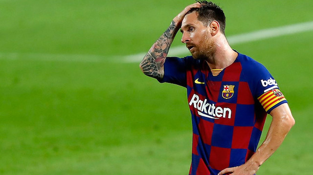 Barcelona'nın dünyaca ünlü futbolcusu Lionel Messi