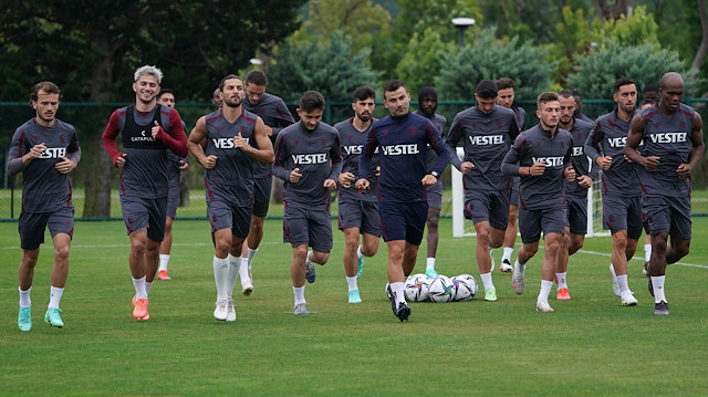 Trabzonspor'da yeni sezon çalışmaları devam ediyor