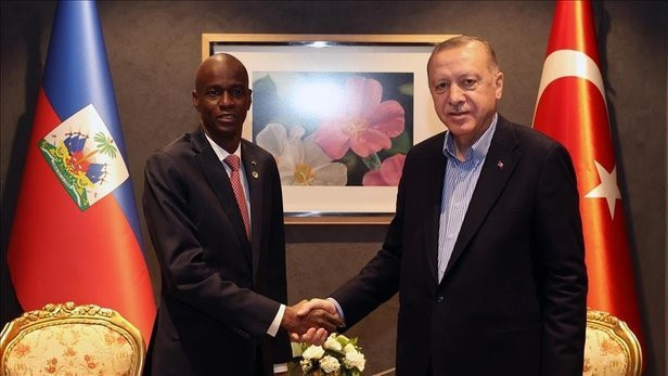 Haiti Devlet Başkanı Jovenel Moise geçtiğimiz günlerde Cumhurbaşkanı Recep Tayyip Erdoğan ile de bir araya gelmişti.
