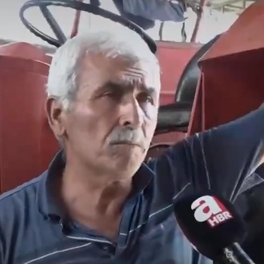 Akşenerin önüne para etmiyor diyerek soğan döken vatandaş: Galeyana geldim özür diliyorum