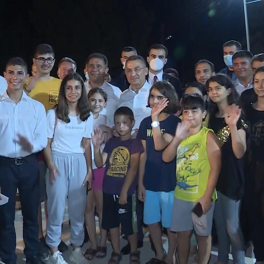 Cumhurbaşkanı Yardımcısı Oktaydan KKTCye ziyaret: Buraya geldiğimizde kendi memleketimize geliyoruz