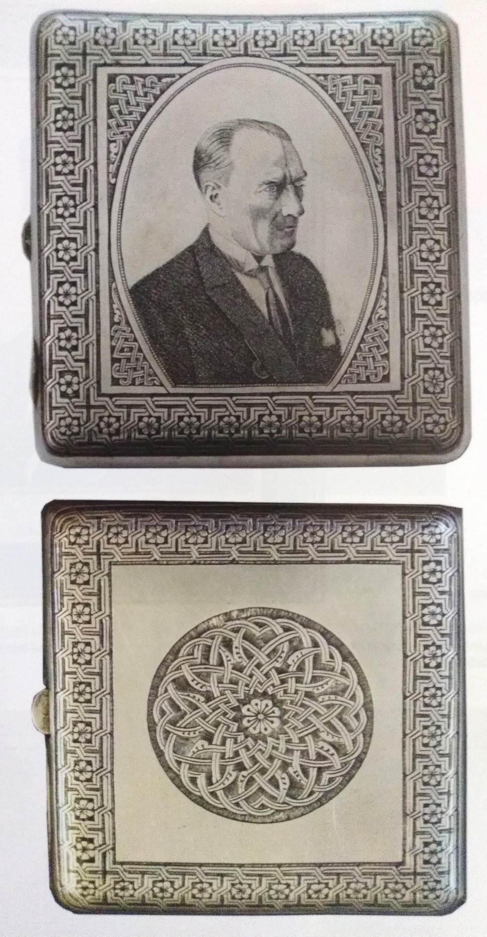 Atatürk’ün armağan ettiği Van işi gümüş tabaka