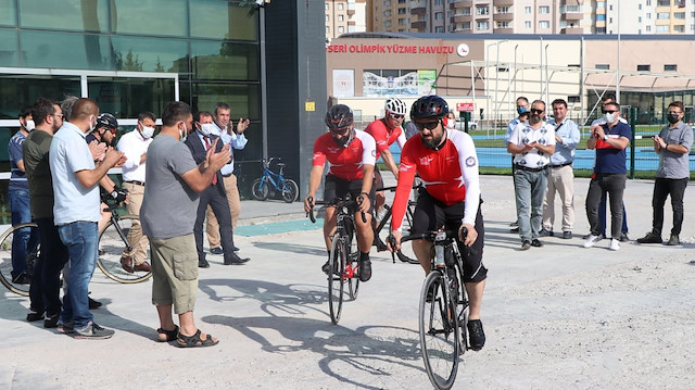 Kayserili bisikletçiler 15 Temmuz'da İstanbul'da olacaklar.