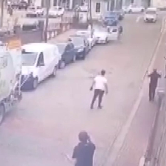 Zincirleme kazaya sebep olan sürücü kaskom yok diyerek kaçtı