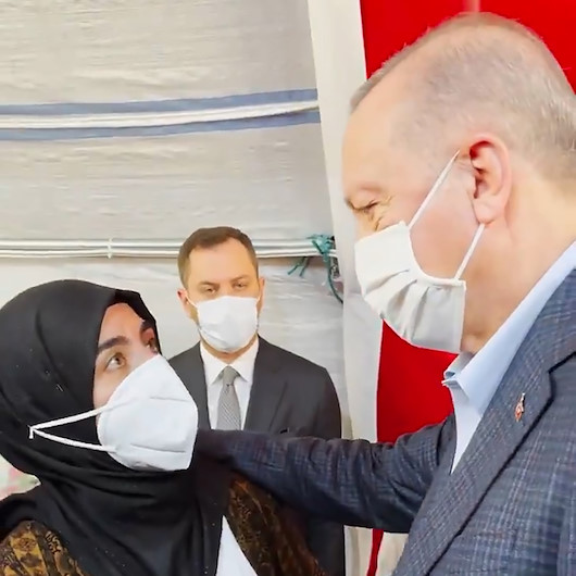 Evlat nöbetindeki anneden Cumhurbaşkanı Erdoğana: Senin sayende bu gücü buluyoruz
