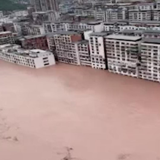 Çin’de şiddetli yağışlar 27 milyon doların üzerinde ekonomik zarara sebep oldu