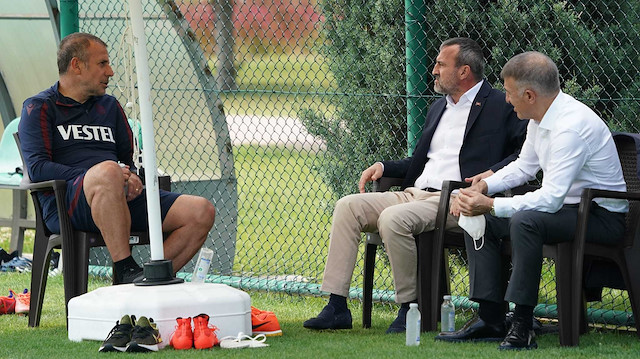 TFF Yönetim Kurulu Üyesi Mustafa Hacıkerimoğlu, Trabzonspor'u ziyaret etti.