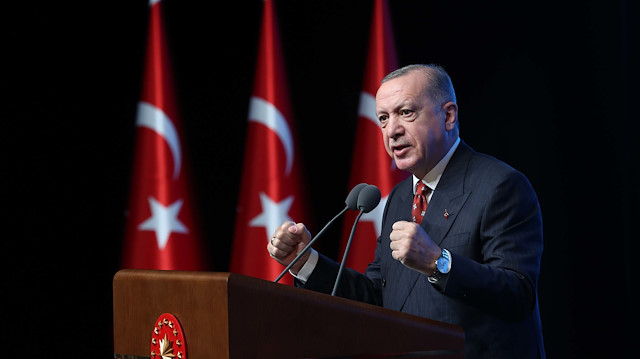 Cumhurbaşkanı Recep Tayyip Erdoğan, Beştepe Millet Kongre ve Kültür Merkezi'nde düzenlenen Türkiye Gençlik Zirvesi'ne katıldı.