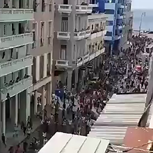 Kübada halk sokağa döküldü