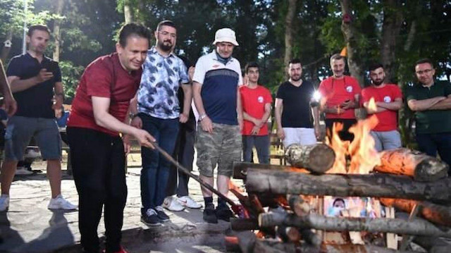 Tuzla Şehit Ömer Halisdemir Gençlik Kampı, özel bir etkinliğe ev sahipliği yaptı. 