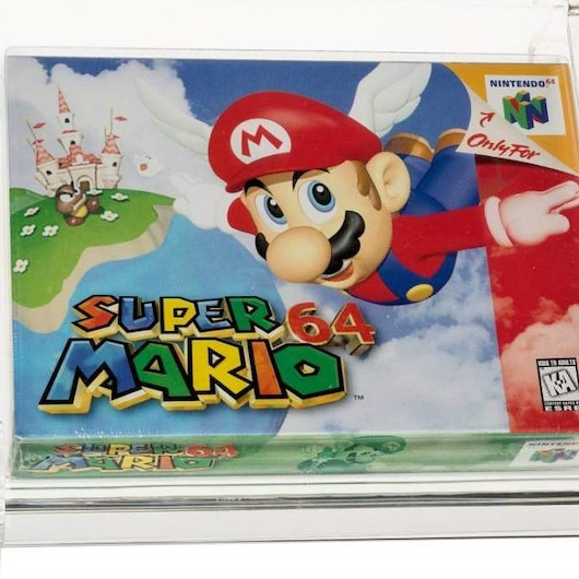 Super Marionun 1996da çıkan oyunu 1,6 milyon dolara satılarak rekor kırdı