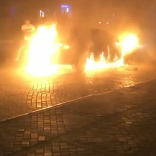 Antalya’da yanan otomobilde can pazarı