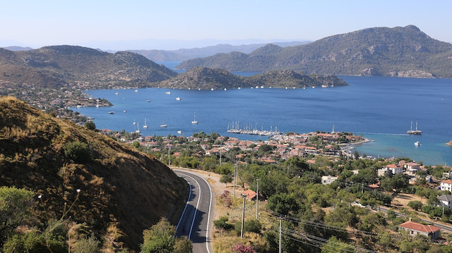 Marmaris'teki turizmciler 9 günlük bayram tatilinden mutlu. 