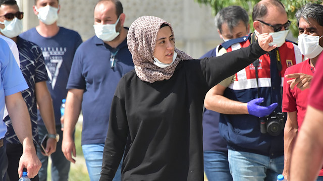 Büyükşen cinayetinde 24 gözaltı: Büşra Büyükşen'e olay yerinde keşif yaptırıldı