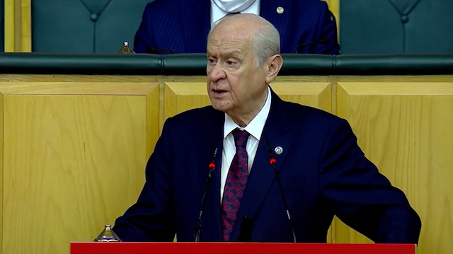 Devlet Bahçeli: Bunların gariban dedikleri gazi Meclis'i bombalayan şerefsizler, soruları çalan hırsızlardır