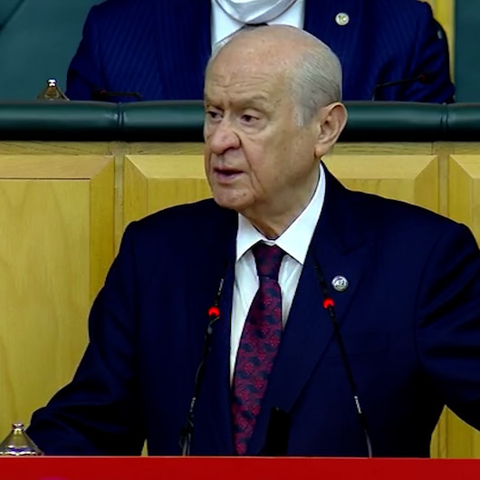 Devlet Bahçeli: Bunların gariban dedikleri gazi Meclisi bombalayan şerefsizler, soruları çalan hırsızlardır