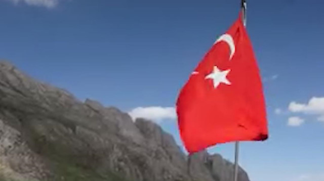 Terörden temizlenen Çarçel Yaylası’nda 40 yıl sonra Türk bayraklı eğlence
