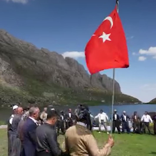 Terörden temizlenen Çarçel Yaylası’nda 40 yıl sonra Türk bayraklı eğlence