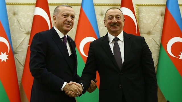 Arşiv - Azerbaycan Cumhurbaşkanı Aliyev Cumhurbaşkanı Erdoğan'ı telefonla aradı.