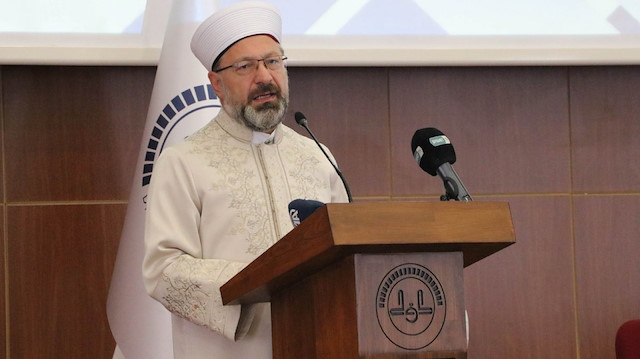 Diyanet İşleri Başkanı Prof. Dr. Ali Erbaş.