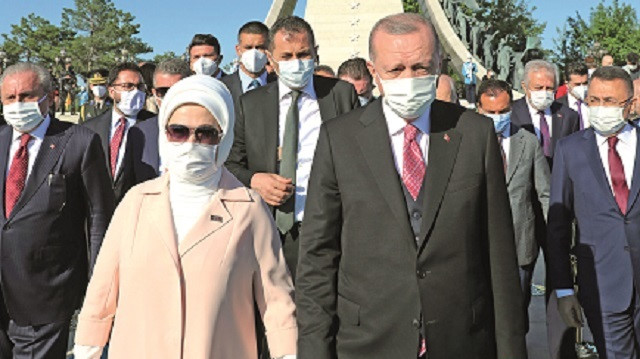 Emine Erdoğan - Cumhurbaşkanı Erdoğan