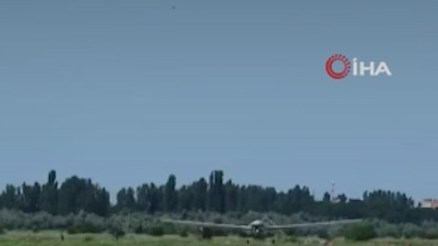 Bayraktar TB2 Ukrayna semalarında: İlk test uçuşunun görüntüleri yayınlandı