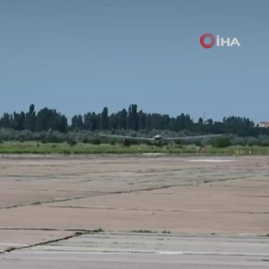 Bayraktar TB2 Ukrayna semalarında: İlk test uçuşunun görüntüleri yayınlandı