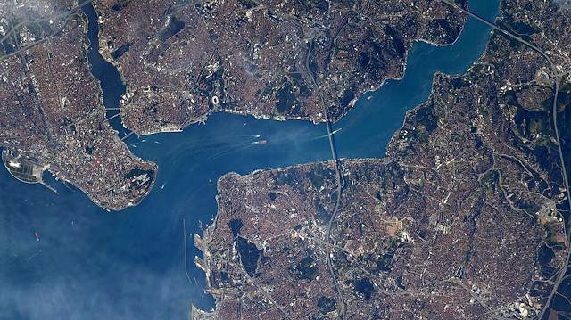 Uluslararası Uzay İstasyonu'ndan İstanbul