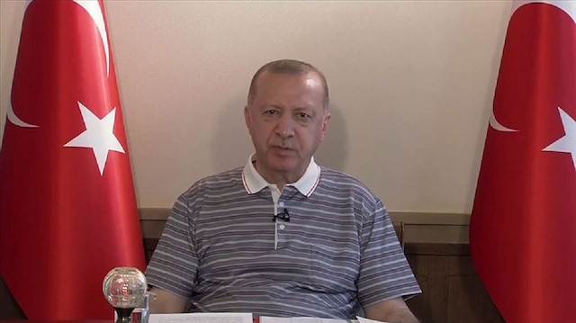 Cumhurbaşkanı Erdoğan: Kıbrıs Türk Devleti'nin tanınması için gayret sergileyeceğiz