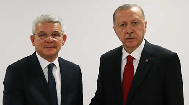 أردوغان وجعفروفيتش يتبادلان التهاني بمناسبة عيد الأضحى