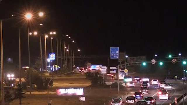 Bayram tatilinden dönüş trafikte yoğunluk oluşturdu