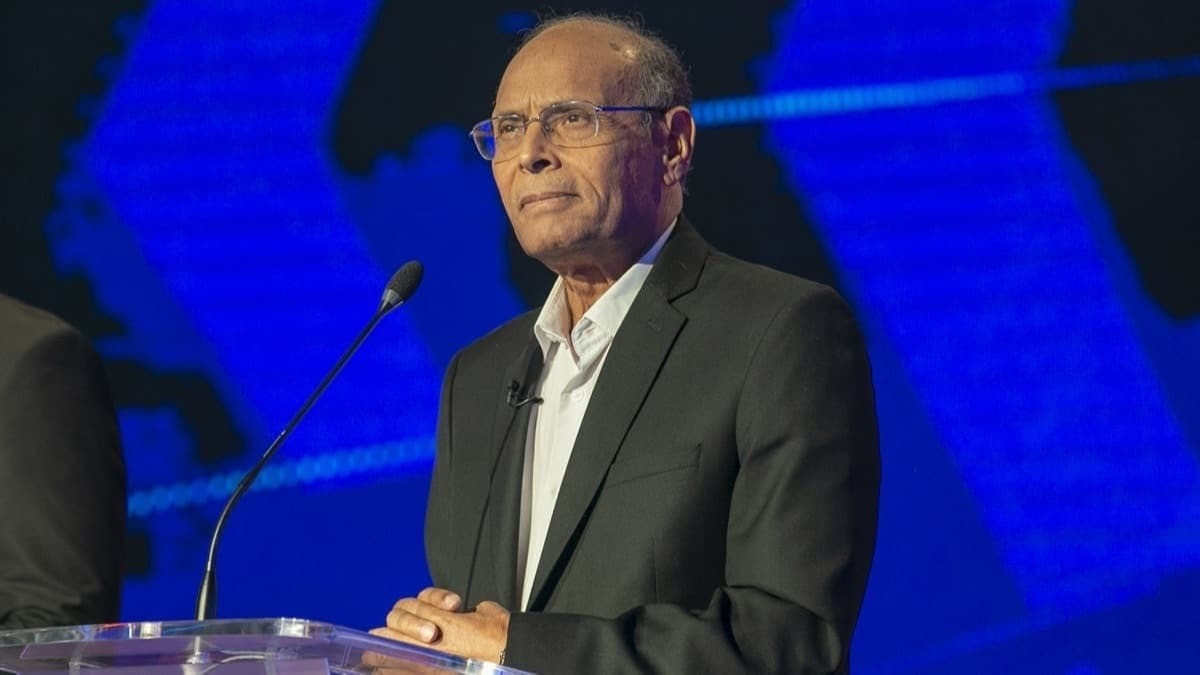 Tunus'un eski Cumhurbaşkanı Munsif el-Merzuki.