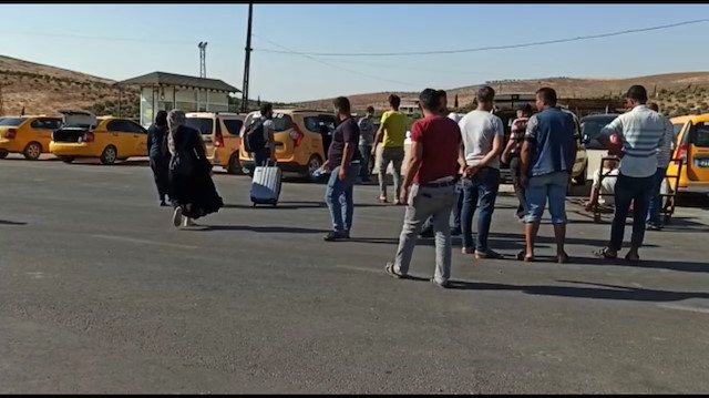 Bayramda memleketlerine giden Suriyeliler akın akın Türkiye'ye dönüyor