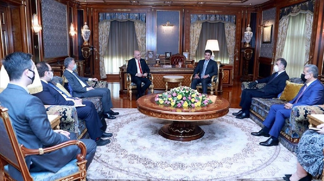 العراق.. بارزاني يبحث مع سفير تركيا تطوير العلاقات بين البلدين
