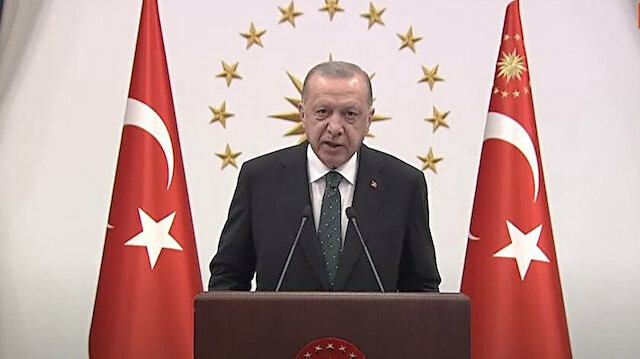 Cumhurbaşkanı Erdoğan: Mesnetsiz iddia sahipleri burada yanan ateşe iyi baksınlar