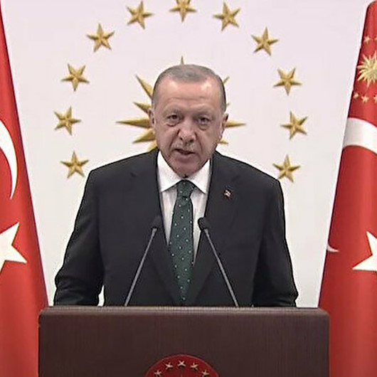 Cumhurbaşkanı Erdoğan: Mesnetsiz iddia sahipleri burada yanan ateşe iyi baksınlar