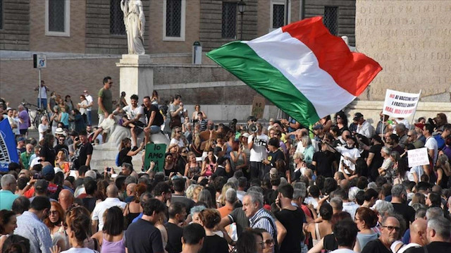 إيطاليا..تجدد الاحتجاجات الرافضة لـ"الجواز الأخضر"