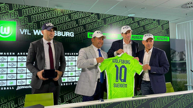 Almanya Bundesliga’nın güçlü takımı Wolfsburg’un sponsoru Kiğılı oldu