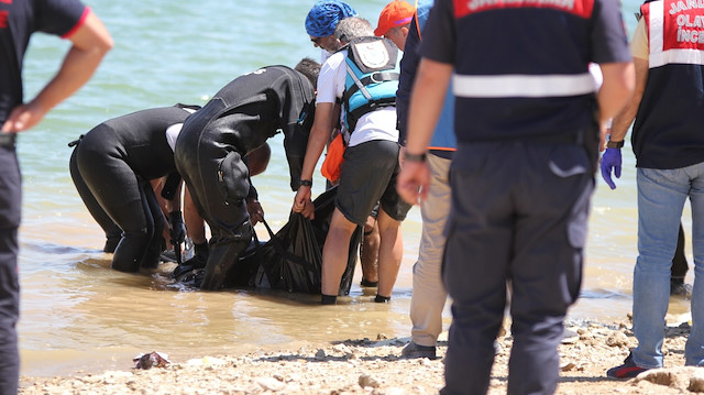 Kayseri'de baraj gölünde kaybolan 3 kızın cesedine ulaşıldı