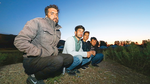Türkiye üzerinden Avrupa'ya gitmeyi hedefleyen mülteciler