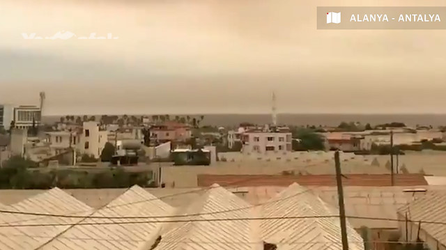 Antalya Alanya'da minarelerden yağmur duaları yükseldi