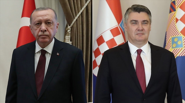 Cumhurbaşkanı Erdoğan - Zoran Milanoviç