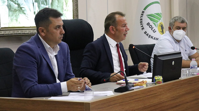 Bolu Belediye Başkanı Tanju Özcan  